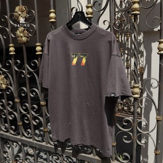 Áo thun nam nữ oversize DATINO 77 Signature 100% cotton 2 chiều form unisex tay lỡ dày dặn, bo cổ ôm.