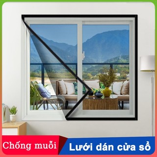Rèm chống muỗi cửa sổ tự dính lưới chống muỗi