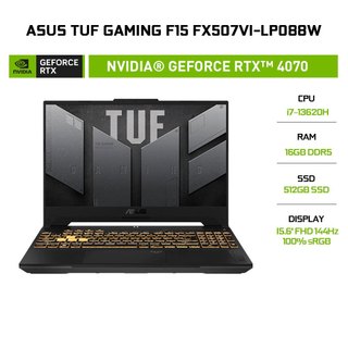 Laptop ASUS TUF Gaming F15 FX507VI-LP088W i7-13620H | 16GB | 512GB | GeForce RTX™ 4070 8GB