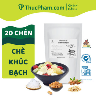 Set chè khúc bạch 20 chén thucpham.com tự nấu đơn giản tại nhà - set nguyên liệu nấu chè