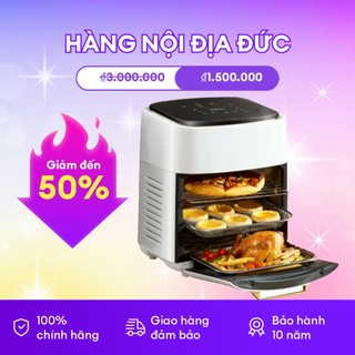 Nồi chiên không dầu 15l - Công nghệ Đức- Chuẩn EU