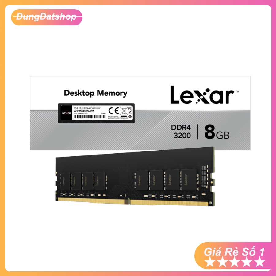 Ram Máy Tính Lexar DDR4 8GB 16GB 3200MHz