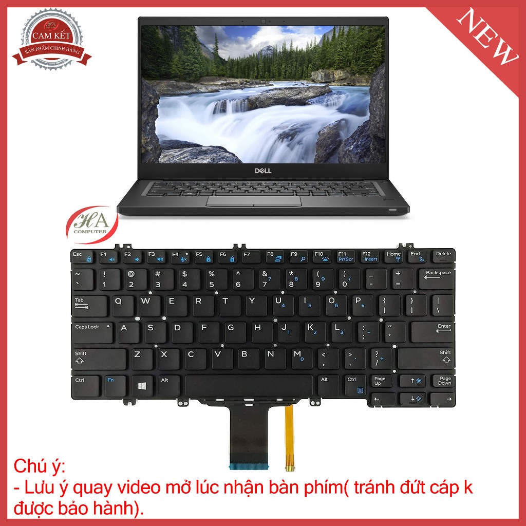 Bàn Phím Dell Latitude 7390