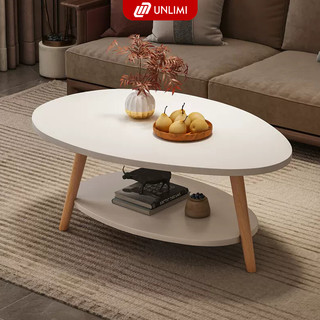 Bàn trà trứng decor phòng khách phòng ngủ thương hiệu unlimi - gp55/gp56