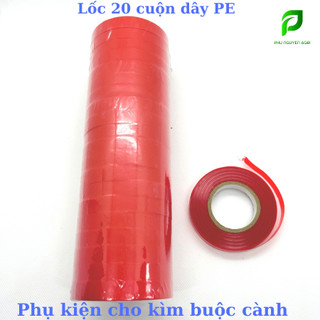 Lốc 20 cuộn dây buộc chanh dây, băng buộc cành, phụ kiện cho dụng cụ buộc cành tự động