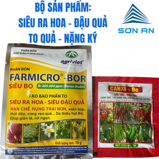 Kích Ra Hoa, Đậu Quả; To Củ;To Quả; Bóng Quả; Ớt; Cà Chua; Dưa; Dâu Tây; Khổ Qua; Bầu; Bí; Khoai | Siêu Bo+Canxi Bo viên