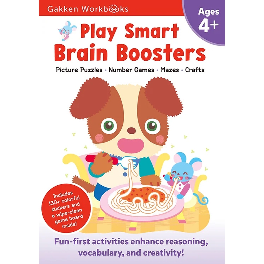 Sách - Dtpbooks - Play Smart Brain Boosters 4+