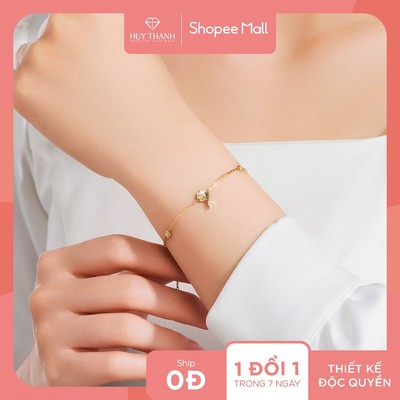 Lắc Tay Nữ Vàng 14k LPTB364 Huy Thanh Jewelry