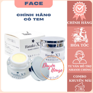 Kem dưỡng trắng da Hanako X3