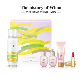  Bộ sản phẩm tinh chất tuần hoàn ẩm mượt da ngăn lão hóa The history of Whoo Bichup First Moisture