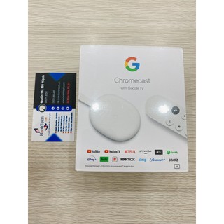 Google Chromecast TV độ phân giải 4K HDR ra lệnh tiếng việt remote thế hệ mới