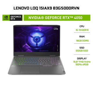 Laptop Gaming Lenovo LOQ 15IAX9 83GS000RVN i5-12450HX | 16GB | 512GB | RTXTM 4050 6GB
