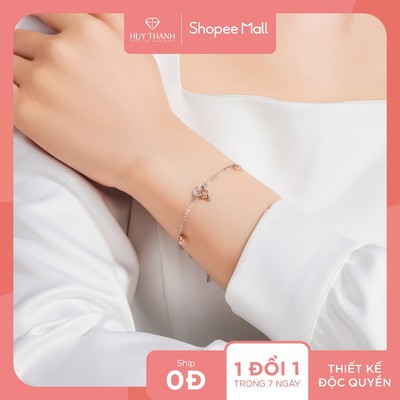 Lắc Tay Nữ Vàng 14k LPTB372 Huy Thanh Jewelry