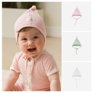 Mũ buộc dây phụ kiện đáng yêu, thoải mái, an toàn cho bé - BU Bambus