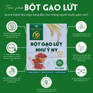 BỘT GẠO LỨT GIẢM CÂN ORGANIC NHƯ Ý NY Chính Hãng
