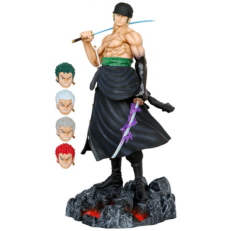 (50cm) Mô hình One Piece - Zoro 5 Đầu Siêu To