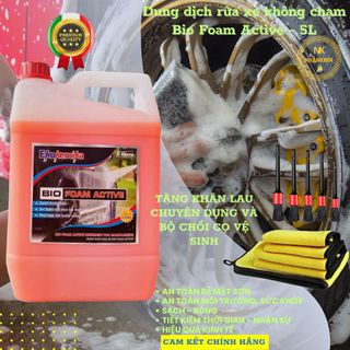 Dung dịch rửa xe không chạm Nước rửa xe bọt tuyết chính hãng Ekokemika loại 5 lít