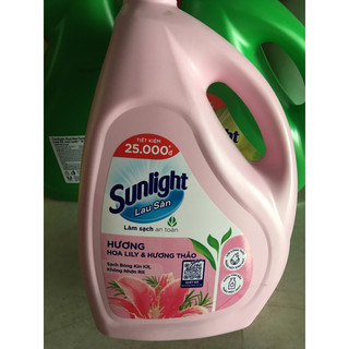 Nước Lau sàn Sunlight Hương HoaLYLy-hương thao-3.6kg