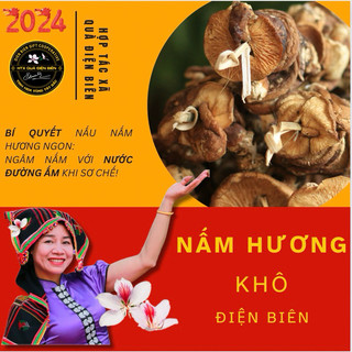 Nấm hương điện biên 300gr - htx quà điện biên
