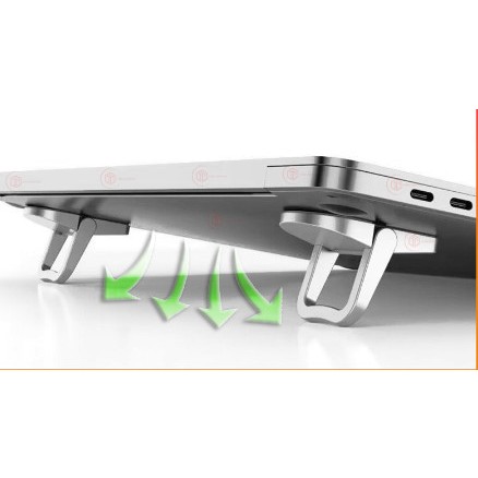 Giá Đỡ Laptop, Đế Tản Nhiệt Laptop, tứ 10-18inch ,Đế Kê Laptop Mini Bộ 1 Cặp Cho Các Dòng Laptop,Đế 
