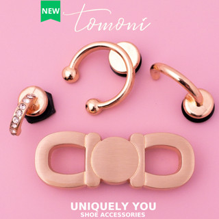  Charm Dép Jibbitz Crocs Kim Loại Đính Đá Sang Xịn - TM64 