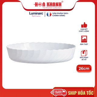 Khay nướng thuỷ tinh luminarc smart cuisine trianon tròn 26cm - p4021