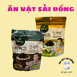 Rong biển vụn bibigo vị truyền thống, vị bơ nước tương gói 50gr