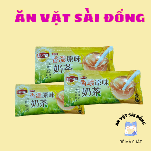 Trà sữa Lipton Đài Loan gói 20gr tiện lợi