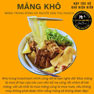 Măng rừng khô điện biên - htx quà điện biên
