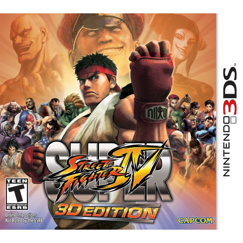 Băng game Nintendo 3ds Street Fighter IV 3d Edition - 2nd