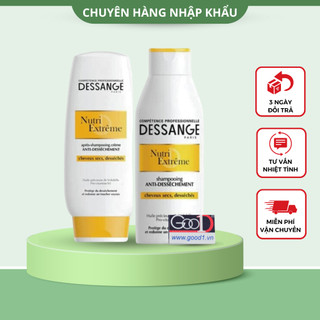 Dầu Gội Dầu Xả Dessange Nutri Extrême Pháp 200ml