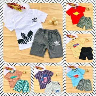 🚀 Bộ cotton hàng shop bé trai từ 35-55kg