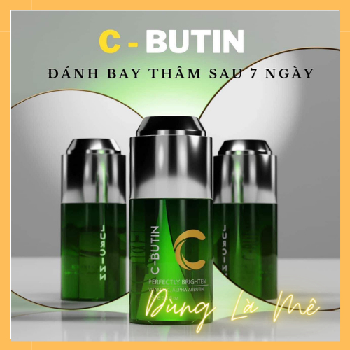 Dưỡng Da Mặt, Làm trắng và đều màu da. Serum Dưỡng Da Mặt Lurcinn C-BUTIN 15g giúp giảm thâm nám, tàn nhang, vết đốm.