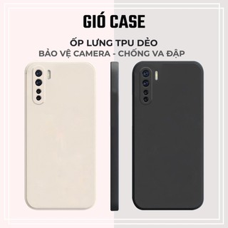 Ốp lưng Oppo A91, Reno 3 cạnh vuông, viền vuông, dẻo mềm mịn