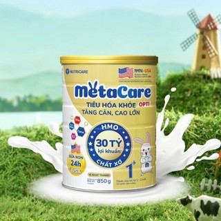 Sữa bột MetaCare Opti 1+ 850g (mẫu mới)