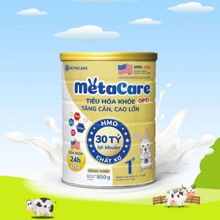Sữa bột MetaCare Opti 1+ 850g (mẫu mới)