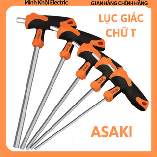 Lục giác chữ T Asaki,tay vặn lục giác chữ T,lục giác bi cầm tay,lục giác T Asaki,lục giác bi chữ T,lục giác tay cầm