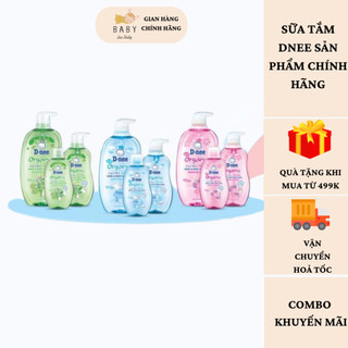Sữa tắm gội Dnee 380ml, tắm gội toàn thân cho bé Dnee Organic chính hãng, an toàn, dịu nhẹ