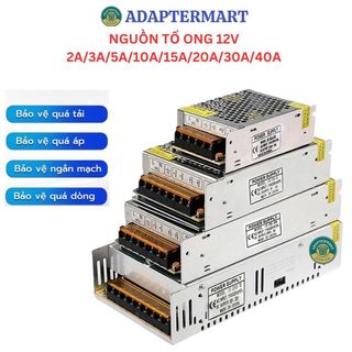Nguồn tổ ong 12v 2a/ 3a/ 5a/ 10a/ 20a/ 30a, nguồn camera led 12v 10a 15a 20a 30a