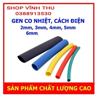 1 mét gen co nhiệt các loại