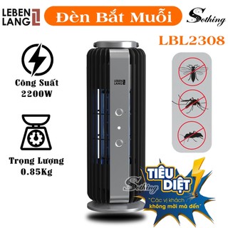 Đèn bắt muỗi lebenlang lbl2308 sothing xiangwu 2 tần số diệt côn trùng hiệu quả - máy bắt muỗi côn trùng bảo hành 2 năm