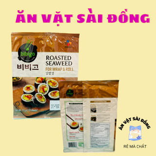 Rong biển nướng cuộn Kimbab bibigo 10gr