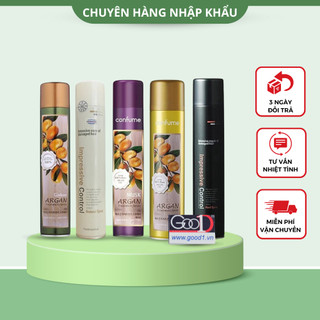 Gôm xịt tóc Welcos Mugens Hard Spray 300ml Hàn Quốc