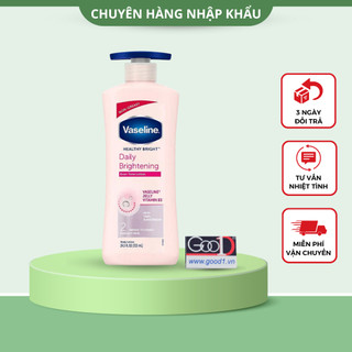 Sữa dưỡng thể sáng da Vaseline Healthy White UV Lightening Body Lotion dưỡng ẩm , phù hợp mọi loại da