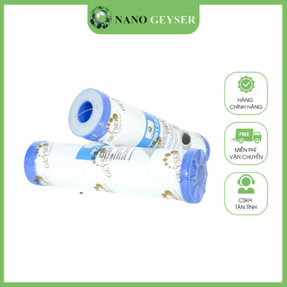 Lõi lọc nước số 1 nano geyser, lõi pp.2in1.gac dùng cho các dòng máy lọc nước nano, uf, geyser eco, ecotar, tk...