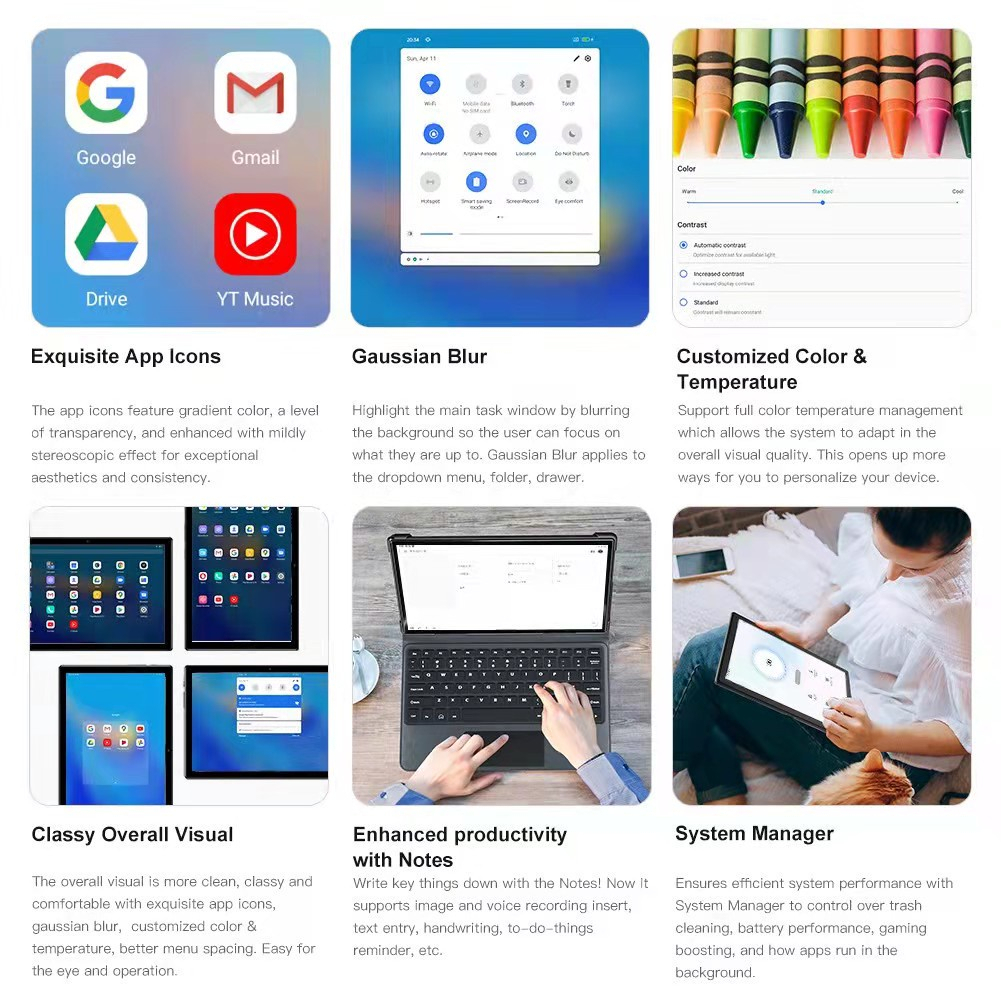 2024 MẪU MỚI Oppo Pad Air 12 inch Android 12.0 [RAM 16GB 512GB ROM] Máy tính bảng Android hai SIM 4G LTE WiFi 2.4/5G | BigBuy360 - bigbuy360.vn