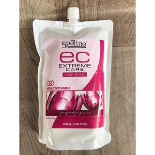 Hấp mặt nạ chăm sóc tóc Spaline EC dạng túi 850ml