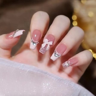 Móng Tay Giả Onni Nails Hộp 24 Nail Box Kèm Phụ Kiện Làm Móng