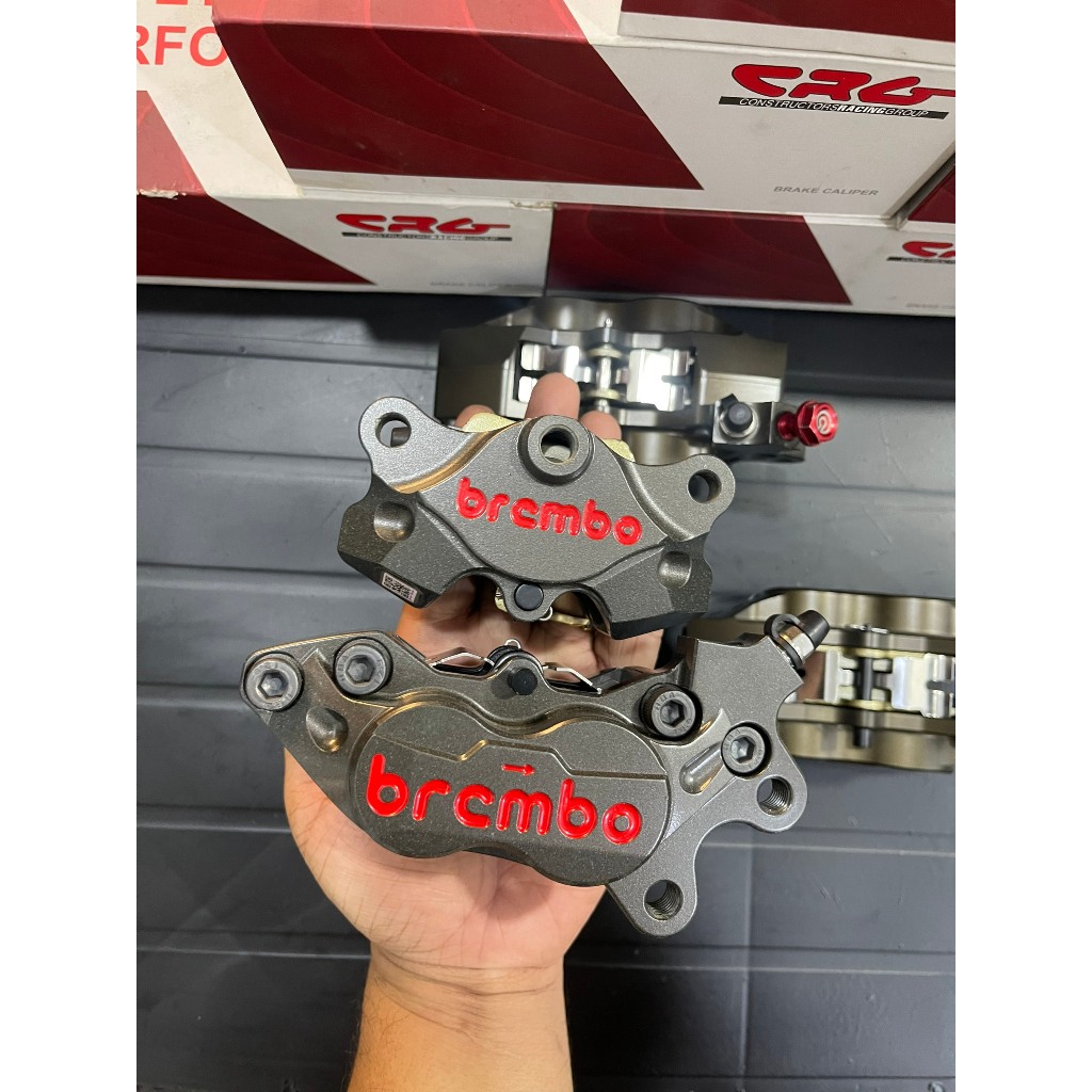 Heo Crg chính hãng mod mẫu Brembo Billet 4pis