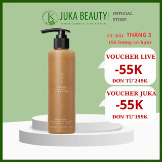 Sữa rửa mặt chanh vàng đường đen Byvibes Wonder Bath Lemon Chung Cleanser 200ml